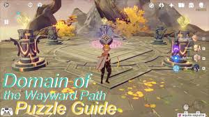 Domain Of The Wayward Path Puzzle Guide Genshin Impact Youtube