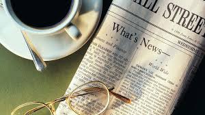Download Wallpaper 1920x1080 Cup Coffee Newspaper Glasses Breakfast Needs Full Hd 1080p Hd Background Tea Party Decorations Wall Street Journal Tea Party