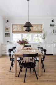 Painting the table saved money and gave the entire space a refresh. 20 Modern Farmhouse Dining Rooms That Will Transport You To The Countryside