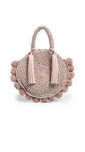 Loeffler Randall Straw Circle Tote Crochet Handbags Bags Bag Pattern