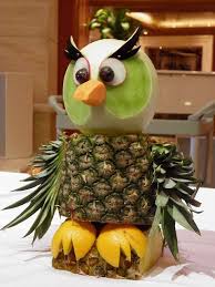 Owl Fruit And Vegetable Carving Fruit And Vegetable Carving Food Sculpture Vegetable Carving