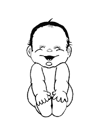 Kleurplaat Kleurplaat Van Een Lachende Baby 4486 Kleurplaten Baby Tekening Lachende Baby Kleurplaten