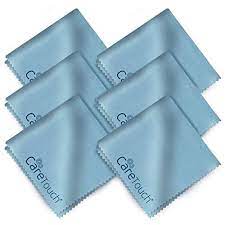 Care Touch Microfiber Cleaning Cloths 6 Pack Cleans Glasses Lenses Phones Screens Other Delica Microfiber Cleaning Cloths Clean Microfiber Clean Glasses
