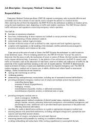 Emt Job Description Free Resume Sample Medical Assistant Resume Job Resume Samples Job Description