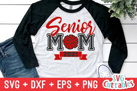 Cheerleading svg silhouette from berserk on. Cheer Svg Cheer Senior Mom Shirt Design 346315 Cut Files Design Bundles