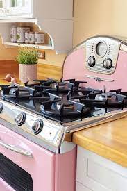 Price and other details may vary based on size and color. Pink Vintage Range With Gas Burners Vintage Kitchen