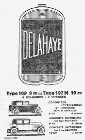 Stampyt l outil photo dedie au secteur automobile stampyt. Delahaye 4 Cylindres Type 109 9 Cv Et Type 107 M 10 Cv 1929 Voiture Francaise Voiture Delage