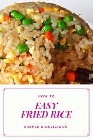 I am always attracted by colorful foods and love to try at home than eating out. 70 Simple Fried Rice Recipes Ideas Rice Recipes Fried Rice Fried Rice Easy