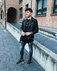 Nike Air Max 97 Black Mens Outfit Get Lost In What You Love Asos Nike Airmax97 Potd Hasselt Ootd Fashioninsta Dieseljo Leather Jeans Men Leather Jacket Men Leather Jacket Outfits