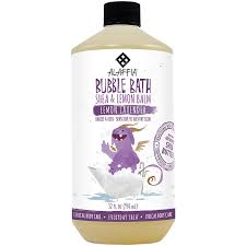 Aura cacia® soothing organic milk & oat bath provides instant skin relief with the aromatherapy benefits of 100% pure essential oils. Everyday Shea Babies Bubble Bath Lemon Lavender 32 Fluid Ounces Liquid By Alaffia At The Vitamin Shoppe