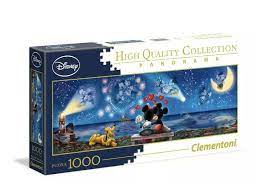 Disney ceaco mickey mouse & friends carnival jigsaw puzzle 2000. Clementoni Mickey And Minnie Panoramic Jigsaw Puzzle For Sale Online Ebay