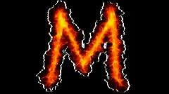 Use them in commercial designs under lifetime, . Fire Letter M Hd Stock Video Pond5
