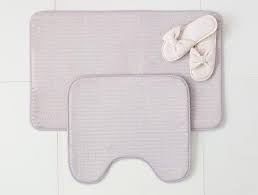 Pinta ahşap paspas 60*100 natural. Shiny Flanel 2 Li Banyo Paspas Takimi Murdum Madame Coco