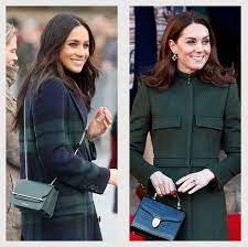 Check spelling or type a new query. Queen Elizabeth Kate Middleton Meghan Markle More Royals Favorite Handbag Brands