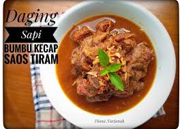 Masak sambil ditutup agar bumbu meresap. Resep Daging Sapi Bumbu Kecap Saos Tiram Remas Nu