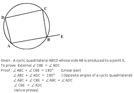 The common parts of a quadrilateral are described as follows. What Are The Properties Of Cyclic Quadrilaterals A Plus Topper