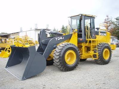 John Deere 724J High-Lift Wheel Loader