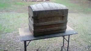 Antique trunks flat top or dome top with a shadow box and steamer trunks make the perfect military retirement gifts for military promotions. Camel Back Steamer Trunk In Antique Chests Trunks 1800 1899 For Sale Ebay