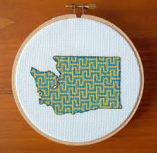 Countries and cities modern cross stitch patterns by vladaxstitch nova scotia province canada modern cross stitch pattern, cape bret on highlands national park, cabot trail, instant pdf. Washington State Cross Stitch Pattern Digital Download Pdf Etsy Cross Stitch Stitch Patterns Cross Stitch Patterns
