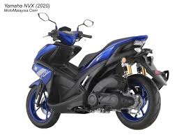 Lampu depan dan belakang led. Yamaha Nvx 2020