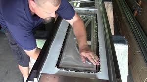 In order to replace your garage doors with french door style, it is required. Garage Door Window Swap Youtube