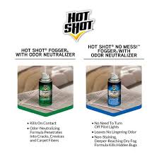 Not only will the infestation be addressed immediately, a recurrent infestation will be. Hot Shot Fogger 2 Oz Aerosol With Odor Neutralizer 3 Count Hg 96180 1 The Home Depot