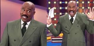 Broderick stephen harvey (born january 17, 1957) is an american television and radio presenter, actor, author, businessman, and former standup comedian. Steve Harvey Reacts To Family Feud Contestant Imitating A Snake