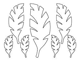 This is a fun palm sunday craft that works a lot like cutting out paper snowflakes. Printable Palm Leaf Template