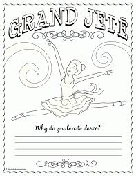 Grand Jete Coloring Page Shine Bright Like A Diamond Dance Coloring Pages Teach Dance Ballet Positions