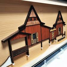 Rumah tradisi melayu kampung hang tuahподробнее. Rumah Tradisional Melayu Melaka Mycraftshoppe Global Reach Local Identity