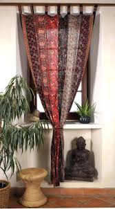 1,451 curtain dark red products are offered for sale by suppliers on alibaba.com, of which curtain accounts for 4%, 100% polyester fabric accounts for 2%, and blinds. Boho Patchwork Curtains 1 Pair Of Bohemian Curtains Made Of Saree Fabric Unique Dark Red 230x100 Cm