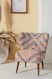 Alaris Rug Printed Petite Accent Chair Anthropologie Accent Chairs Arm Chair Covers Anthropologie Chair