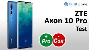 Zte corporation is a global leader in telecommunications and information technology. Zte Axon 10 Pro Test Deutsch Youtube