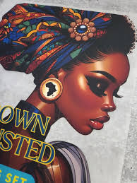 Patch Party Club, 12", "Corona ajustada. Objetivos establecidos" (1 pieza),  listo para planchar, transferencia DTF, decoración de prendas,  transferencia de camisetas para planchar