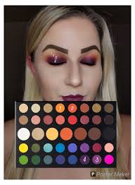 It stained my eyes badly, she said alongside photos of pink around her eyes. James Charles Makeup Palette Morphe Look By Numbers Using The James Charles Palette By Morphe Eye Makeup Designs Makeup Morphe Makeup