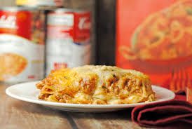 4 x chicken breast boneless, skinless, 2 c. Campbell S Tomato Soup Lasagna From Jen Juanita S Cocina Recipe Pasta Recipes Campbells Soup Recipes Food