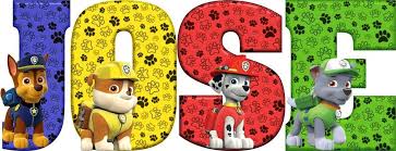 Nombre Jose Patrullacanina Patrulla Canina Decoracion Cumpleanos Patrulla Canina Decoracion Patrulla Canina