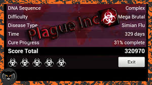 There is a really simple way to farm all genes for the basic diseases, necroa virus, simian flu and with the latest update for the shadow plague. Simian Flu On Mega Brutal 5 Stars Plague Inc 1 Youtube