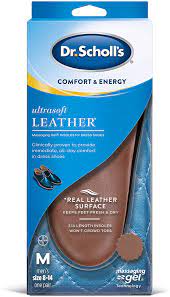 Insoles for casual shoes & work boots shoe accessories accessories workwear categories | mark's. Amazon Com Dr Scholl S Ultrasoft Leather Insoles For Dress Shoes Men S 8 14 All Day Comfort With Massaging Gel Plus A Real Leather Surface Health Household