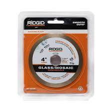 Ridgid 4 In Glass Tile Blade Hd Gt40p