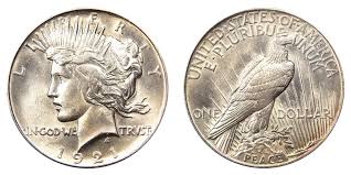 1921 Peace Silver Dollar High Relief Coin Value Prices