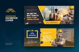 Theroyals Construction Facebook Cover Template Psd Facebook Cover Template Facebook Cover Facebook Design
