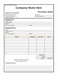 Purchase Order Template Word Inspirational 39 Free Purchase Order Templates In Word Excel Free In 2020 Purchase Order Template Templates Purchase Order