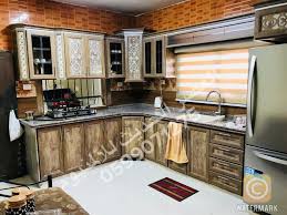 مطبخ لون كبتشينو من اعمالنا في الفارعة مشغل العصر الحديث للألمنيوم Facebook