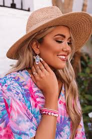 Kendra Scott Teal Tie Dye Illusion Kendra Scott Elle Gold Drop Earrings In  Teal Tie Dye