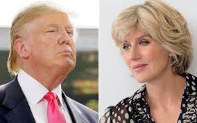 Selina Scott in war of words with Donald Trump