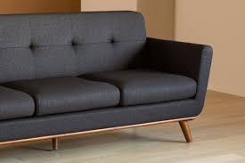 Hans Sofa Light Gray Castlery Mid Century Modern Living Room Furniture Retail Furniture