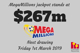 Mega Millions Lottery Jackpot For Friday 1st March 2019 Winning Lottery Numbers Lottery Mega Millions Jackpot