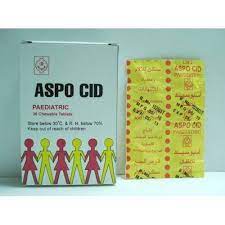 Aspocid paediatric 75mg chewable tab. Aspocid Inf 75 Mg 30 Chew Tab ØµÙŠØ¯Ù„ÙŠØ© Ø³ÙŠÙ Ø§ÙˆÙ† Ù„Ø§ÙŠÙ† Ø§Ø·Ù„Ø¨ Ø¯ÙˆØ§Ø¡