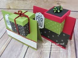 Geschenkbox In Einer Karte Inkl Anleitung Geschenkbox Basteln Anleitung Karten Basteln Geschenkbox Basteln